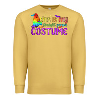 Antique Gold This is my straight person costume pride LGBTQ Premium Sweatshirt - BundleAndBundleShop