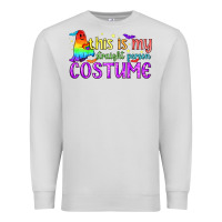 Dove Grey This is my straight person costume pride LGBTQ Premium Sweatshirt - BundleAndBundleShop