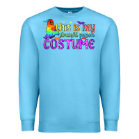 Ocean Blue This is my straight person costume pride LGBTQ Premium Sweatshirt - BundleAndBundleShop