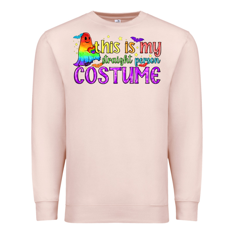 This Is My Straight Person Costume Pride Lgbtq Premium Sweatshirt by BundleAndBundleShop | Teevron