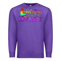 Purple This is my straight person costume pride LGBTQ Premium Sweatshirt - BundleAndBundleShop