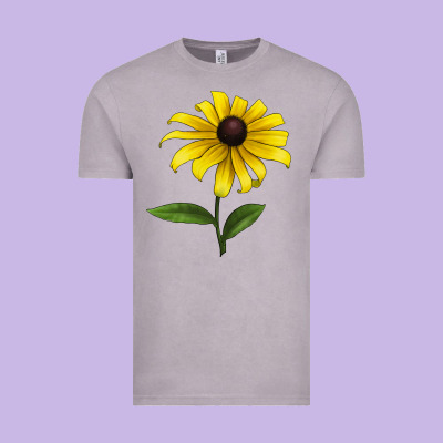 Black Eyed Susan Flower Vintage Tee Designed By Lillyallendesigns