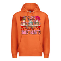 Carrot Valentine's Day my class is full of sweet hearts Premium Hoodie - FaDigitalArtStudio