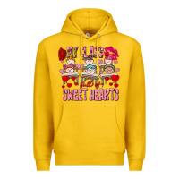 Lemon Valentine's Day my class is full of sweet hearts Premium Hoodie - FaDigitalArtStudio