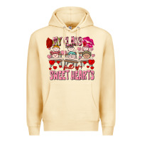 Pina Colada Valentine's Day my class is full of sweet hearts Premium Hoodie - FaDigitalArtStudio
