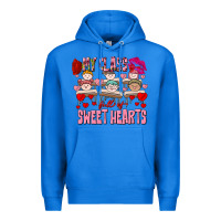 True Royal Valentine's Day my class is full of sweet hearts Premium Hoodie - FaDigitalArtStudio