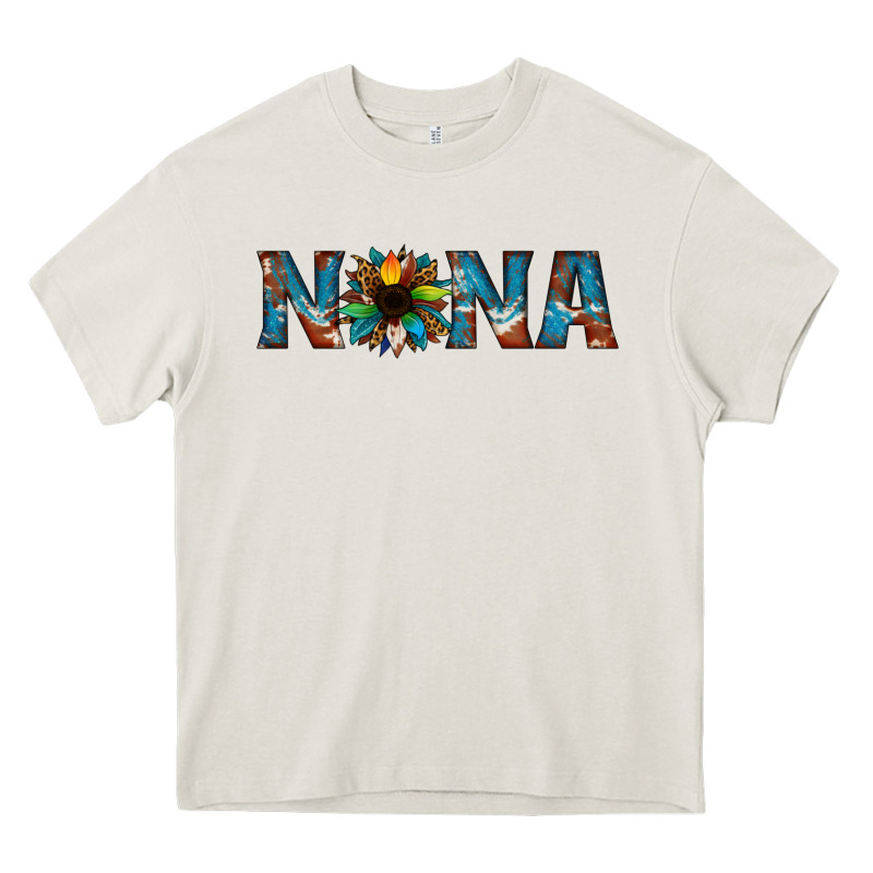Nana Cowhide Sunflower Heavy Core Tee by Jasminsmagicworld | Teevron