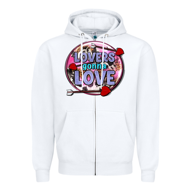 Lovers Gonna Love Olivia Zipper Hoodie by OliviaCreatesArt | Teevron