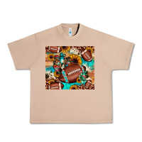 Burro football cactus sunflower Urban Heavy Tee - JahusDesignShop