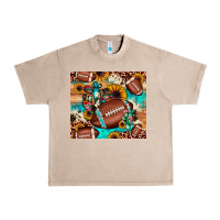 Football Cactus Sunflower Urban Heavy Tee | Teevron