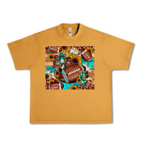 Peanut Butter football cactus sunflower Urban Heavy Tee - JahusDesignShop