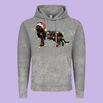 Christmas Bombay Cat Vintage Hoodie Designed By Lillyallendesigns