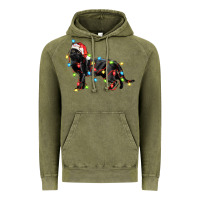 Vintage Olive christmas bombay cat Vintage Hoodie - LillyAllenDesigns
