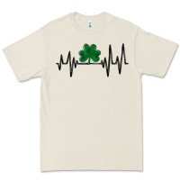 Bone shamrock heartbeat Premium Tee - MaliasSmallBusiness