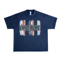 Navy new york baseball team spirit brushstrokes Urban Heavy Tee - Artiststas