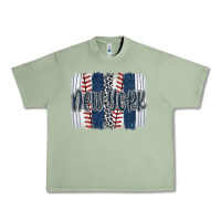 Oil Green new york baseball team spirit brushstrokes Urban Heavy Tee - Artiststas