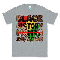 Heather Grey black history month Classic Tee - LillyAllenDesigns