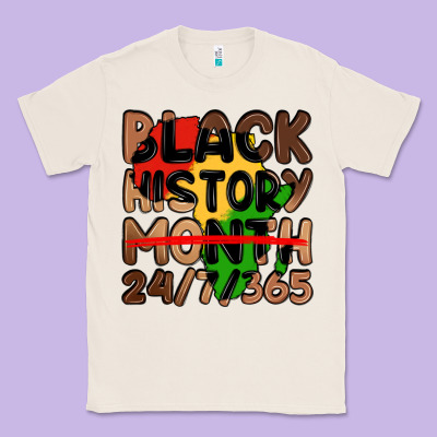 Black History Month Classic Tee Designed By Lillyallendesigns