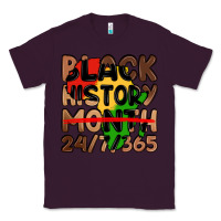 Plum black history month Classic Tee - LillyAllenDesigns