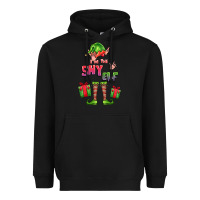 Black im the shy elf elf Heavyweight Hoodie - FaDigitalArtStudio