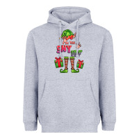 Heather Grey im the shy elf elf Heavyweight Hoodie - FaDigitalArtStudio