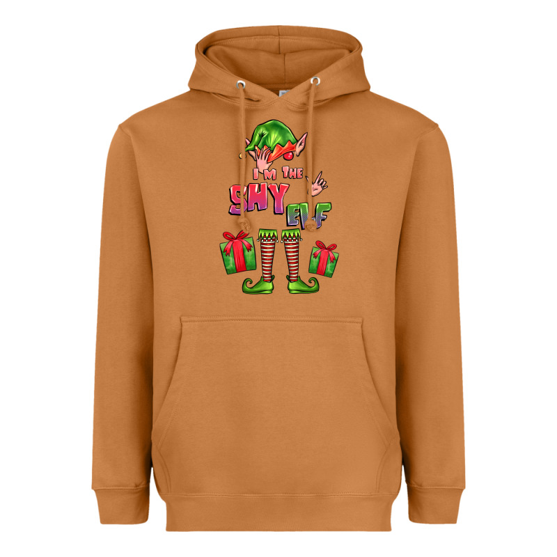 Im The Shy Elf Elf Heavyweight Hoodie by FaDigitalArtStudio | Teevron