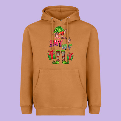 Im The Shy Elf Elf Heavyweight Hoodie Designed By Fadigitalartstudio