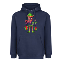 Navy im the shy elf elf Heavyweight Hoodie - FaDigitalArtStudio