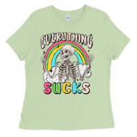 Matcha everything sucks Ladies Tee - MaliasSmallBusiness