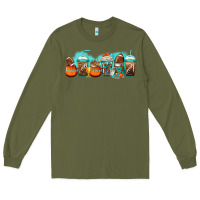 Army Green american football coffee cups Long Sleeve Tee - Jasminsmagicworld