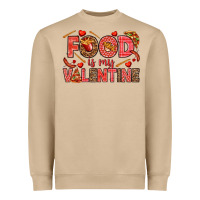 Mushroom Food is my Valentine Heavyweight Sweatshirt - HowdyJamesFarm