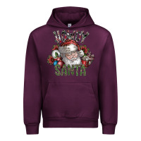 Mauve Wine howdy santa Urban Hoodie - SublimationCraftShop