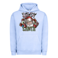 Pigment Grape Ice howdy santa Urban Hoodie - SublimationCraftShop