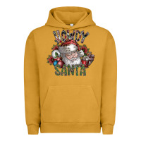 Pigment Peanut Butter howdy santa Urban Hoodie - SublimationCraftShop