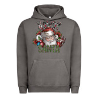Pigment Tornado howdy santa Urban Hoodie - SublimationCraftShop