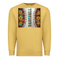Antique Gold baseball with sunflower and gemstone tumbler Premium Sweatshirt - BundleAndBundleShop