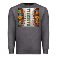 Charcoal Heather baseball with sunflower and gemstone tumbler Premium Sweatshirt - BundleAndBundleShop