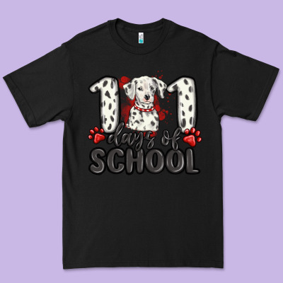 101 Days Of School Premium Tee Designed By Maliassmallbusiness