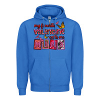 True Royal my favorite valentine calls me mama Zipper Hoodie - OliviaCreatesArt