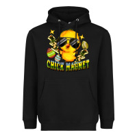 Black chick magnet Heavyweight Hoodie - FaDigitalArtStudio