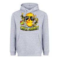 Heather Grey chick magnet Heavyweight Hoodie - FaDigitalArtStudio