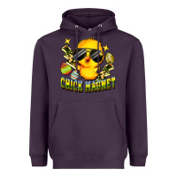 Plum chick magnet Heavyweight Hoodie - FaDigitalArtStudio