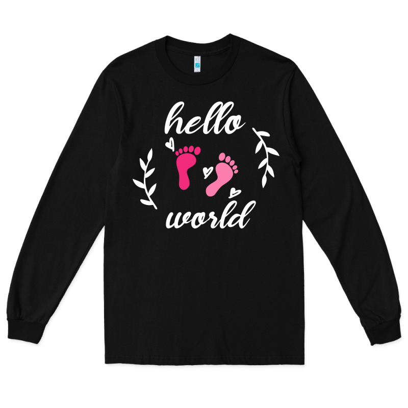 Hello World Long Sleeve Tee by Bettercallsaul | Teevron