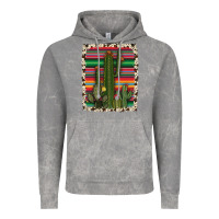 Cloud Rock serape cowhide cacti Vintage Hoodie - RanaPortraitStore