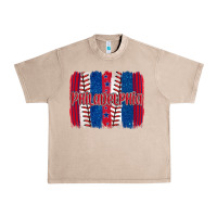 French Oak philadelphia baseball team spirit brushstrokes Urban Heavy Tee - Artiststas