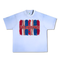 Grape Ice philadelphia baseball team spirit brushstrokes Urban Heavy Tee - Artiststas