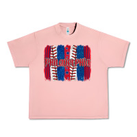 Salmon philadelphia baseball team spirit brushstrokes Urban Heavy Tee - Artiststas