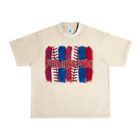 Sandshell philadelphia baseball team spirit brushstrokes Urban Heavy Tee - Artiststas