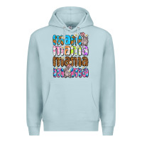 Blue Mist Easter mama mama mama Premium Hoodie - OliviaCreatesArt