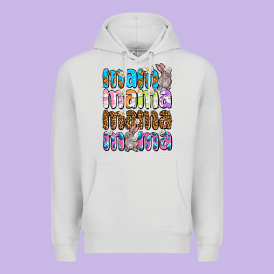 Easter Mama Mama Mama Premium Hoodie Designed By Oliviacreatesart